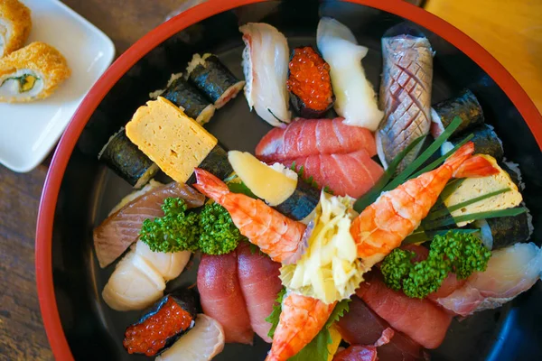 Luxury Sushi Out Shooting Location Yokohama City Kanagawa Prefecture — ストック写真