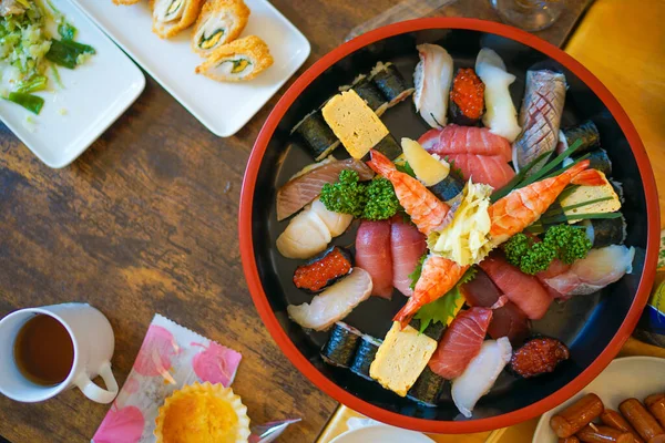 Luxury Sushi Out Shooting Location Yokohama City Kanagawa Prefecture — Photo