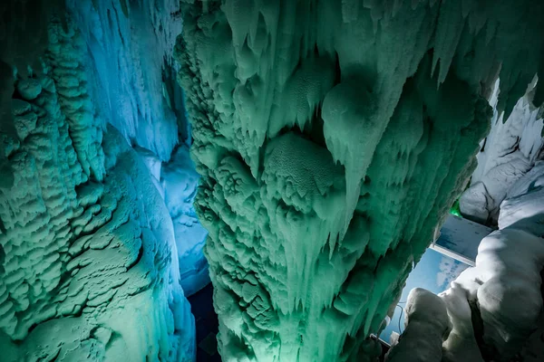 Image Ice Cave Shooting Location Hokkaido — Stockfoto