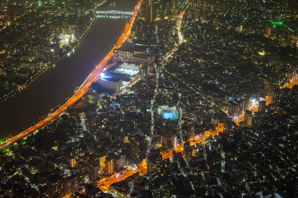 Tokyo Cityscape Photographed Tokyo Sky Tree Shooting Location Sumida Tokyo — 图库照片