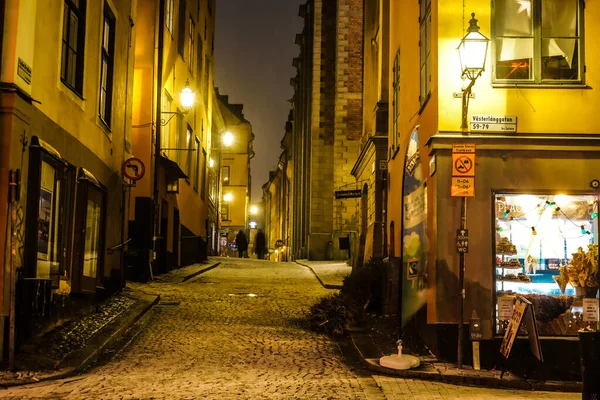 Streets Scandinavian Stockholm Shooting Location Sweden Stockholm — Stockfoto