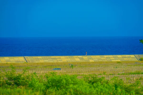 Sendai Bay Seen Kaigan Park Adventure Square Shooting Location Sendai — Fotografia de Stock