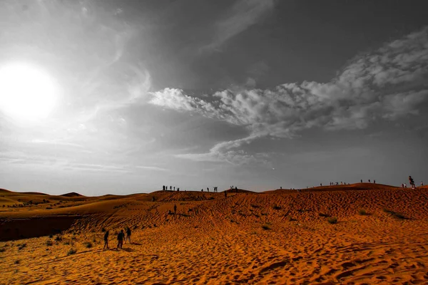 Arabia Desert Uae Dubai Prince Shooting Location Dubai — Zdjęcie stockowe