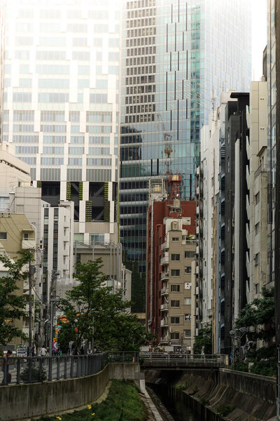Shibuya Scramble Square and Shibuya Stream. Shooting Location: Shibuya -ku, Tokyo