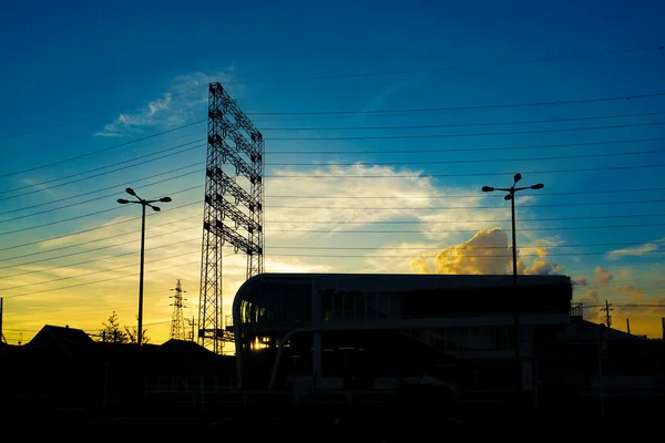 Seibu Tamagawa Line Tauma Station Shooting Location Musashino City Tokyo — стокове фото