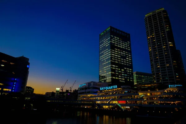 Yokohama Bay Quarter Shooting Location Nishi Yokohama — Stockfoto