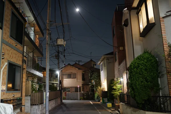 Ogikubo Cityscape Night View Shooting Location Suginami Tokyo — Stock Fotó