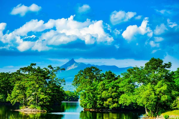 Sommer Onuma Country Set Park Drehort Hokkaido — Stockfoto