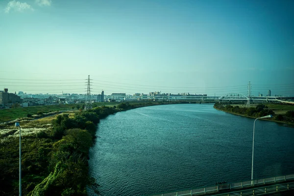 Arakawa Tokyo Şehir Manzarası Çekim Yeri Adachi Tokyo — Stok fotoğraf