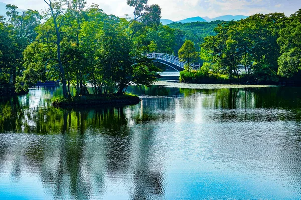 Estate Onuma Country Set Park Luogo Delle Riprese Hokkaido — Foto Stock