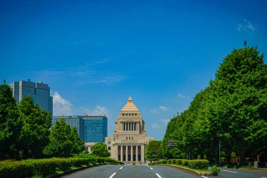 Parlamento Salonu (Chiyoda -ku, Tokyo). Çekim Konumu: Chiyoda Koğuşu, Tokyo