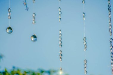 Yazın gökyüzünün ve mücevherlerin resmi. Çekim yeri: Nishi -ku, Yokohama