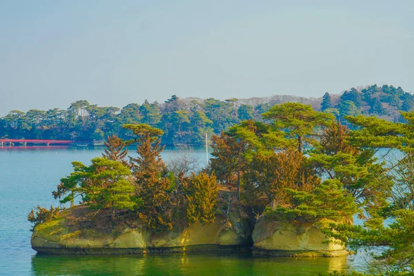 Krajina Matsushimy Tři Scenérie Japonska Místo Střelby Sendai Prefektura Miyagi — Stock fotografie