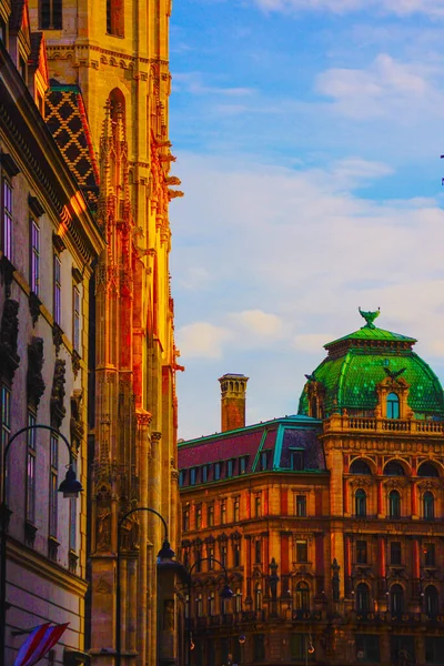Das Stadtbild Von Wien Drehort Österreich Wien — Stockfoto