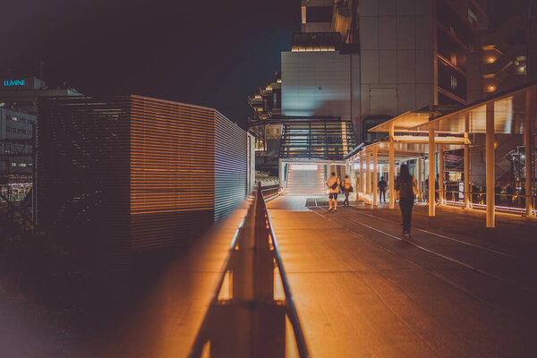 Concourse at Yokohama Station. Shooting Location: Kanagawa -ku, Yokohama