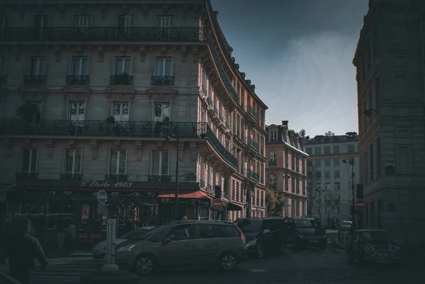 Párizs Városképe Franciaország Lövöldözés Helye Franciaország Párizs — Stock Fotó