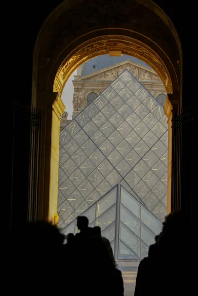 Louvre Museum Paris Frankreich Drehort Frankreich Paris — Stockfoto
