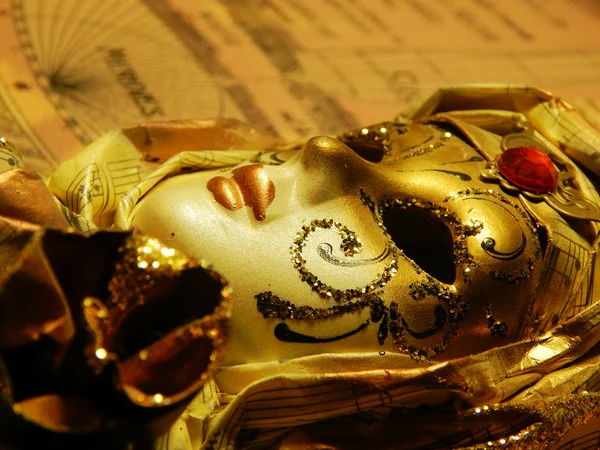 Güzel maskeli balo maskesi — Stok fotoğraf