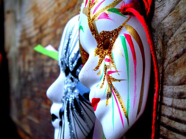 美しい仮面舞踏会マスク — ストック写真