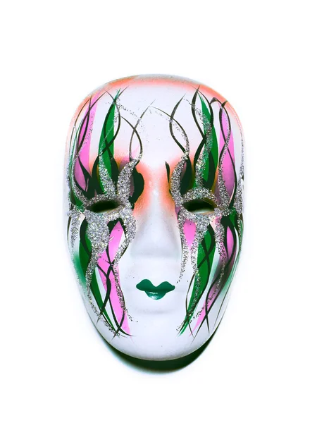 Bela máscara mascarada isolado — Fotografia de Stock