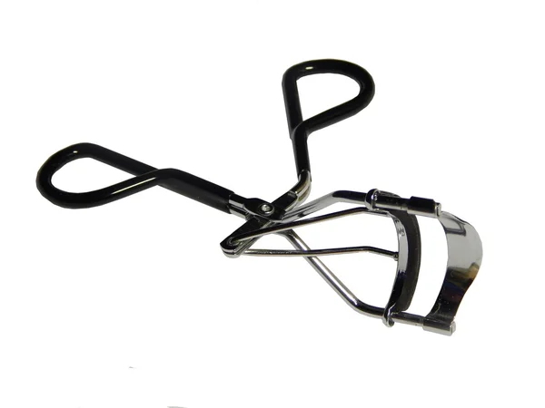 A black eyelash curler isolated on white — Stock Photo, Image