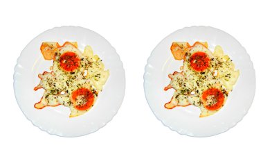 İzole edilmiş yumurta