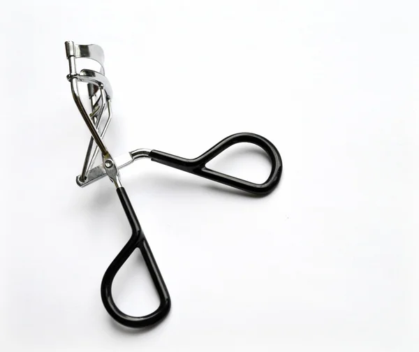 A black eyelash curler isolated on white — Stock Photo, Image