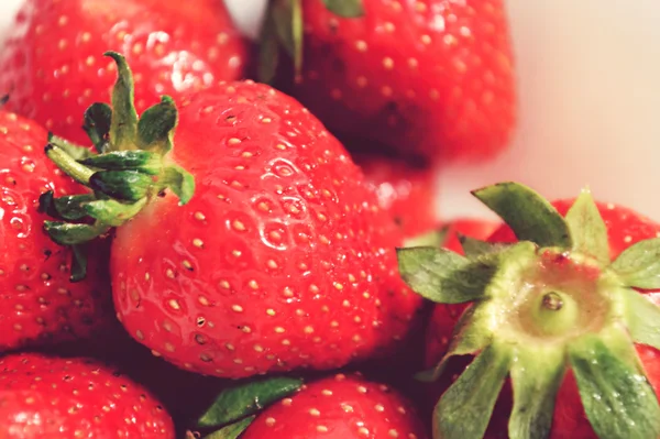 Red strawberries — Stock Photo, Image