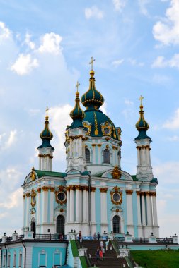 Kiev andriyivskyy kökenli üst Andrew's church saint