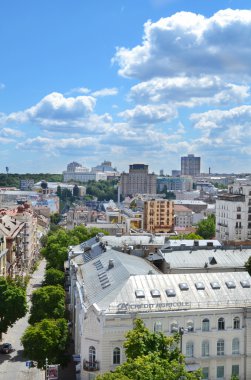 panoramik Kiev çatılar
