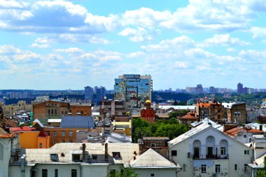 panoramik Kiev çatılar