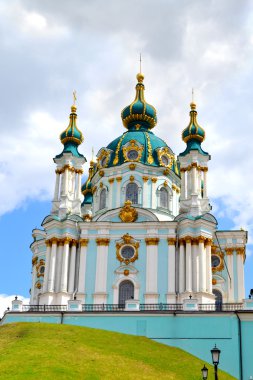 Kiev andriyivskyy kökenli üst Andrew's church saint