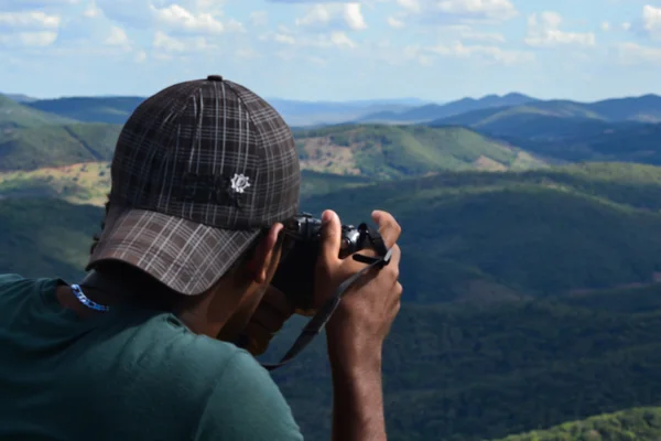 Man fotograferen — Stockfoto