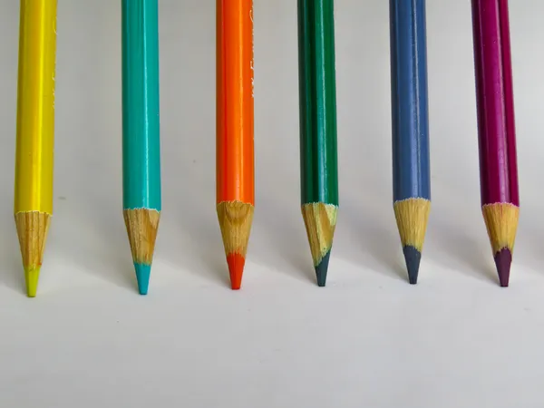 School supplies pencil and eraser — Stock Photo, Image