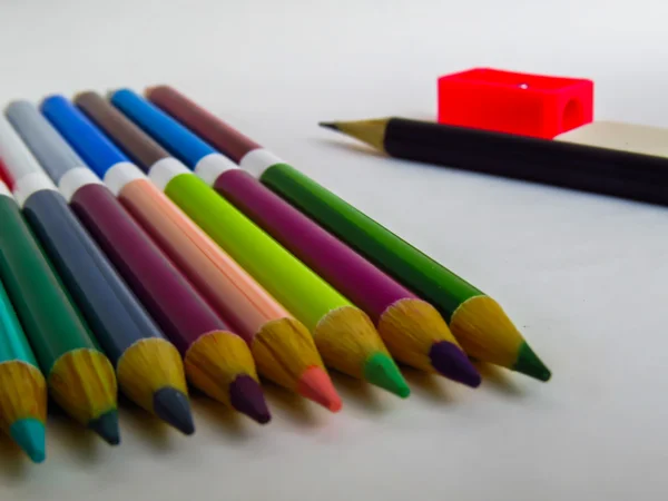 School Supplies Pencils — Stock Photo, Image