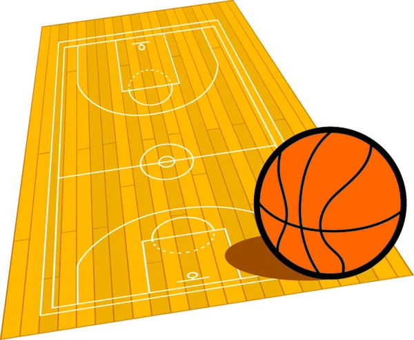 Elemento di design basket — Vettoriale Stock