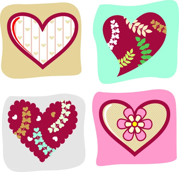 Valentine's dag pictogram vector — Stockvector