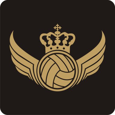 vektör Voleybol etiketleri