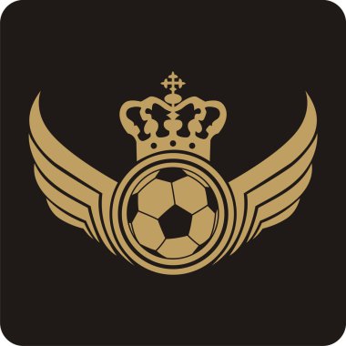 vektör futbol etiketleri