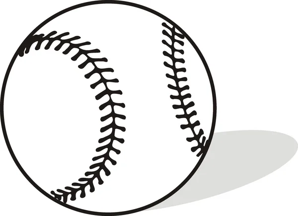 Honkbal sport vectorillustratie — Stockvector