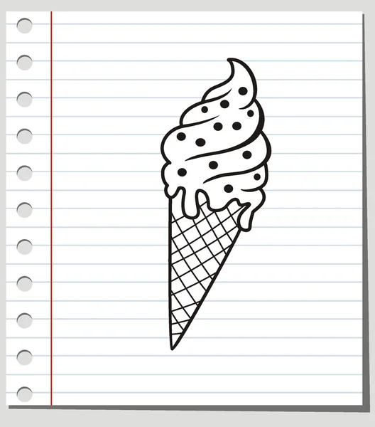 Ice Cream vektor illustration — Stock vektor