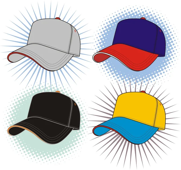 Διάνυσμα καπέλο του μπέιζμπολ — Διανυσματικό Αρχείο