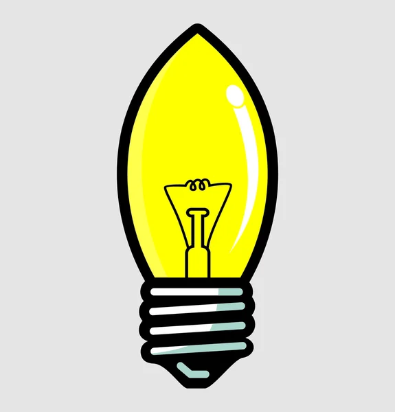 Light bulb — Stock Vector