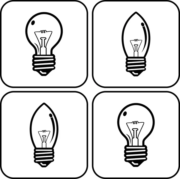 Réglage ampoule — Image vectorielle
