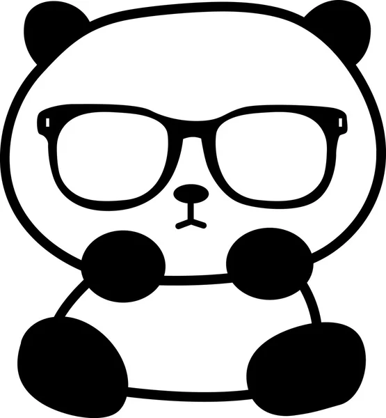 Baby panda — Stockvector