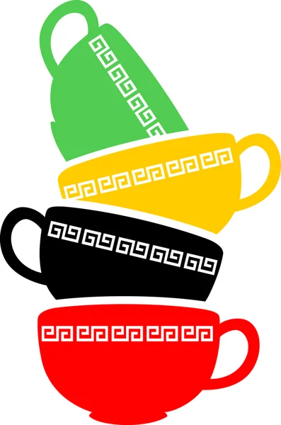 Taza de café — Vector de stock