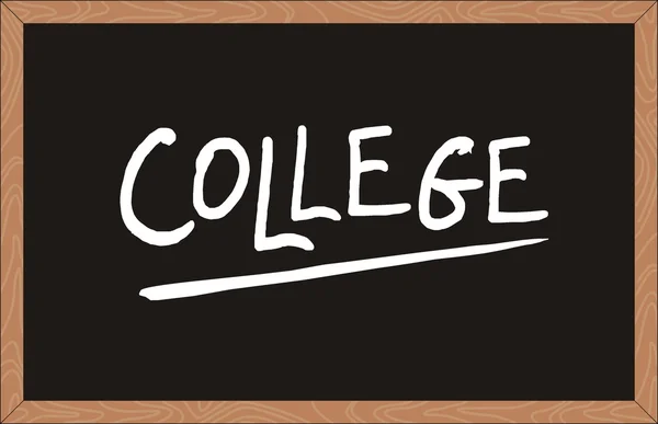 "college" — Stock Vector