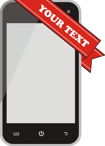 Mobile phone — Stock Vector