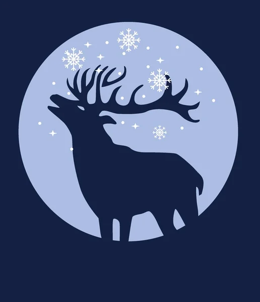 Deer — Stock Vector