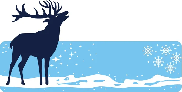 Deer — Stock Vector